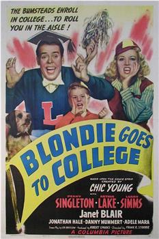 Blondie Goes to College观看