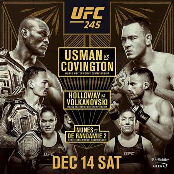 UFC 245：乌斯曼vs考文顿观看